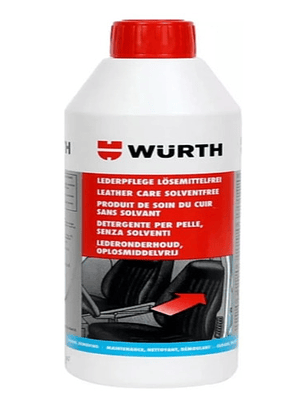 Limpiador De Cuero Wurth 500 Ml 