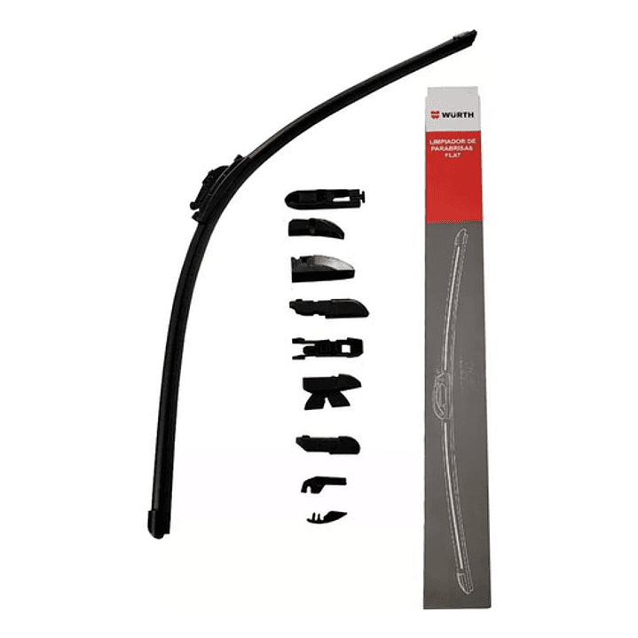 Plumilla Wurth Germany Flatblade Con Adaptadores 3