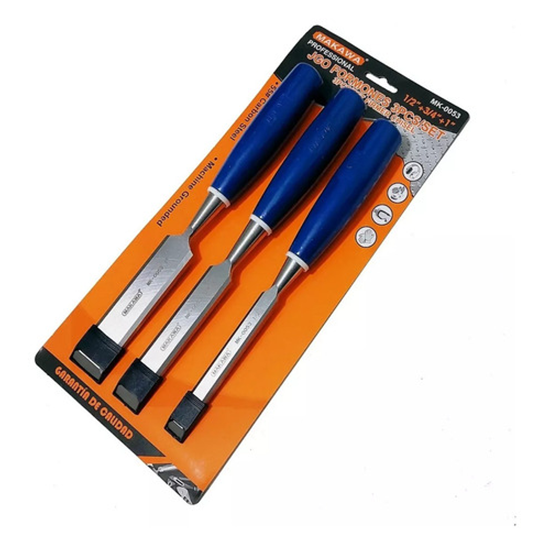 Formones Juego 3 Piezas 1