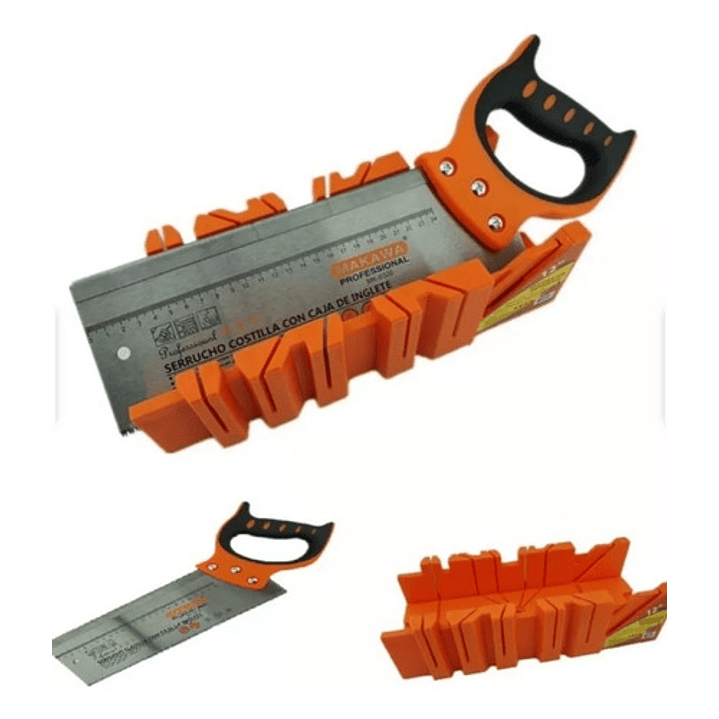 Serrucho Costilla 12 Con Caja De Inglete Makawa Mk0326 1