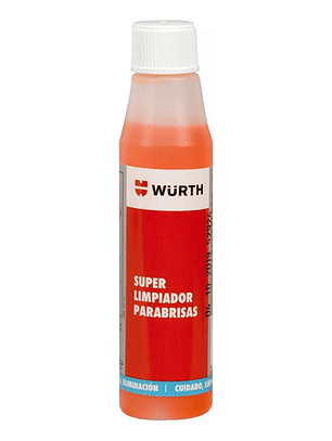 Pack 10 Super Limpiador De Parabrisas Concentrado 32ml Wurth