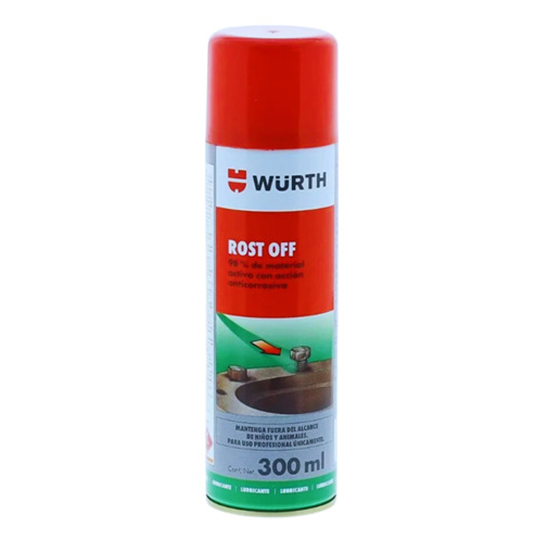 Desoxidante Lubricante Rost Off 300ml Wurth Tipo Wd40 1
