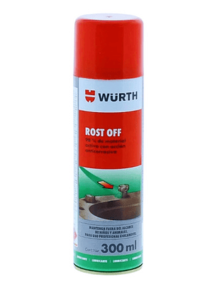 Desoxidante Lubricante Rost Off 300ml Wurth Tipo Wd40