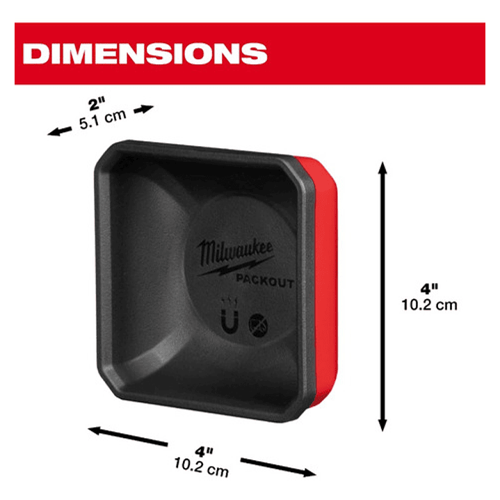 Bandeja Magnética Packout Milwaukee 48-22-8070 2