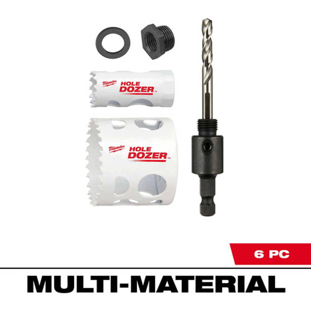 Kit Sierra Perforadora De Puertas Milwaukee 49-22-4063  2