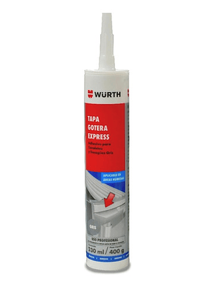Tapa Gotera Express Gris Interior Y Exterior Wurth 230ml