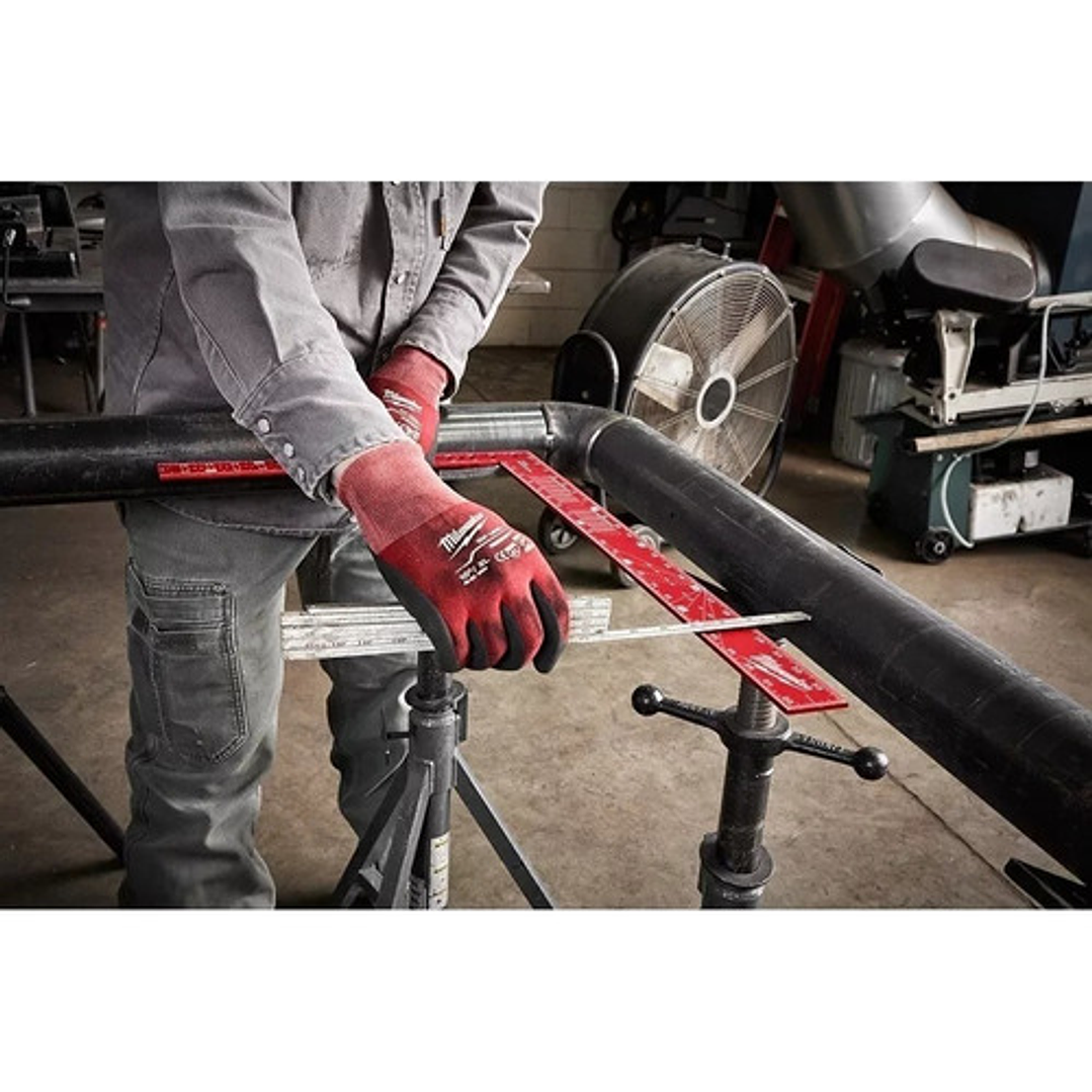 Escuadra De Aluminio 400mm X 600mm Milwaukee Mlsq124 3