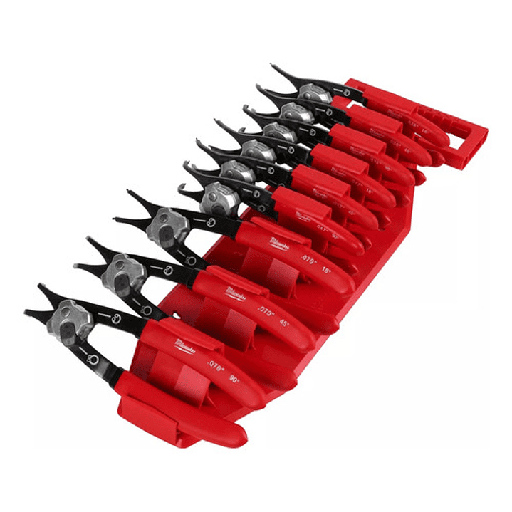 Milwaukee Set De 9 Alicates Anillo De Retención Convertibles 1