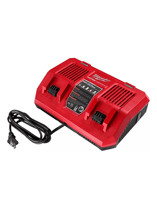 Milwaukee Cargador Rápido Doble M18 Carga Simultánea 48-5902
