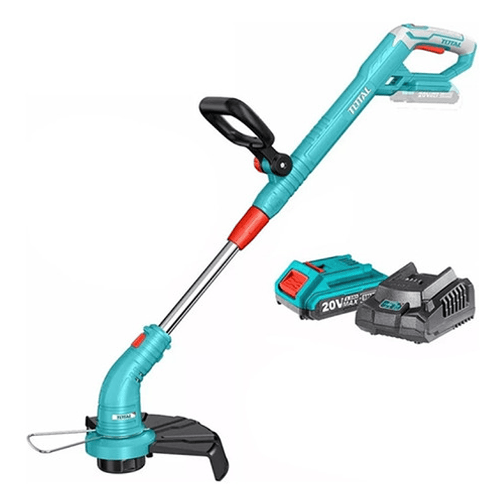 Orilladora Inalámbrica 20v + Batería + Cargador Total Tgtli20301 Color Turquesa 3
