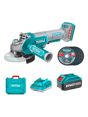 Esmeril Blmotor Industrial + Bat 4a + Carg + 10 Discos Total Color Pantone 322c Frecuencia 50 60hz