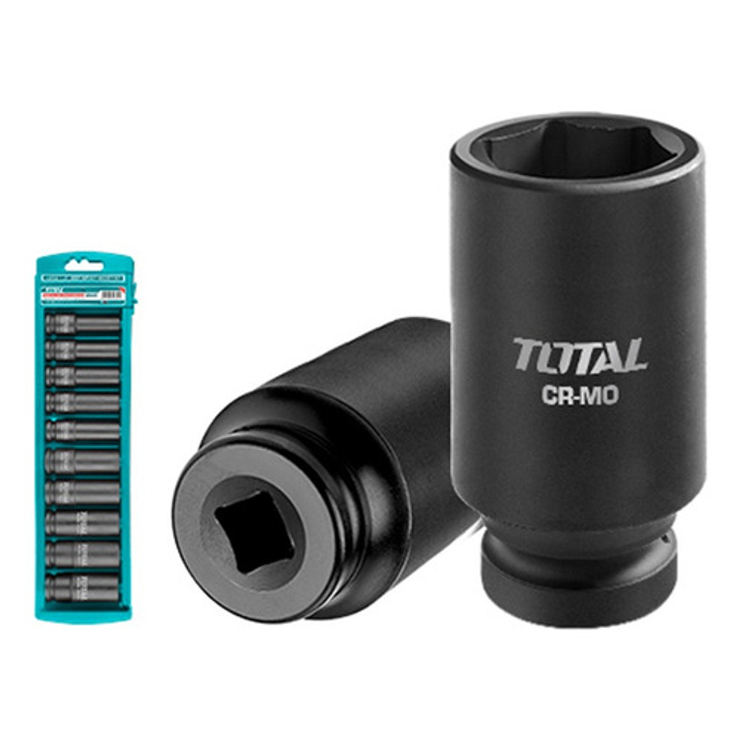 Set Dados Impacto Industriales Cr-mb 1/2 10pzas Total 1