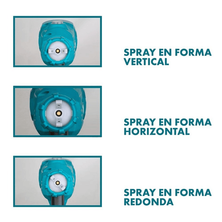 Pistola De Pintar Eléctrica 450w Total No Requier Compresora Color Turquesa 2