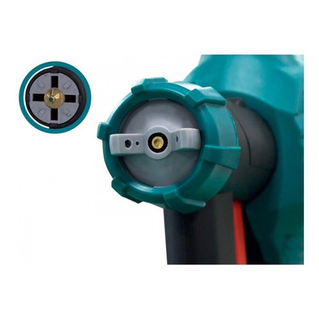 Pistola De Pintar Eléctrica 450w Total No Requier Compresora Color Turquesa 3