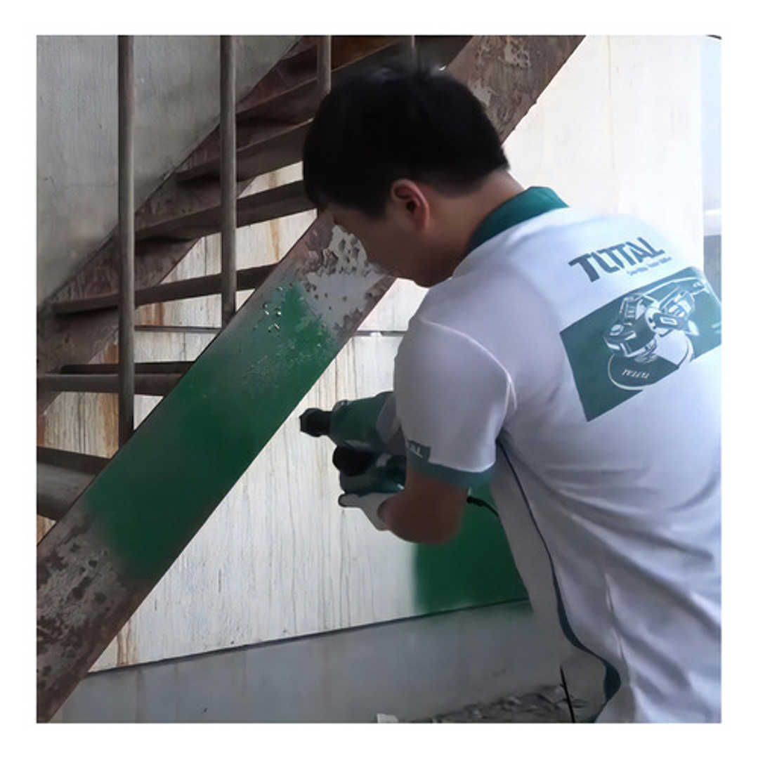 Pistola De Pintar Eléctrica 450w Total No Requier Compresora Color Turquesa 4