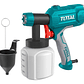 Pistola De Pintar Eléctrica 450w Total No Requier Compresora Color Turquesa - Miniatura 9