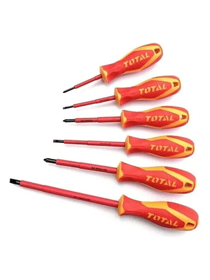 Set De Destornilladores Aislados 6pzas 1000v Thtis566 Total