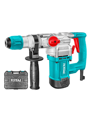 Rotomartillo Sds Plus 1050w + 3 Brocas + 2 Cinceles Total Color Turquesa Frecuencia 50/60hz