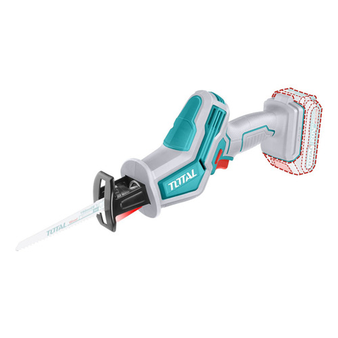 Sierra Sable Inalámbrica 3200rpm 20v Total 1