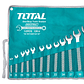 Juego Llave Punta Corona 12pcs Total Tools Tht1022122 - Miniatura 1