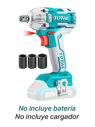 Llave De Impacto Inalámbrica 1/2  13mm 20v Brushless Total Tiwli20010