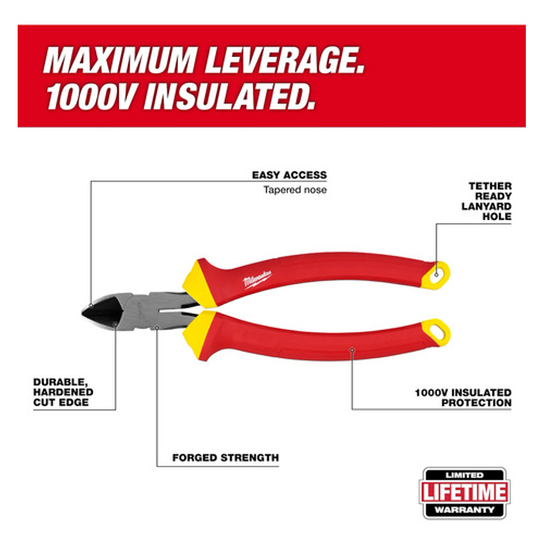 Kit Herramientas Aisladas 5 Pzas 1000v 48-22-2215 Milwauke 4