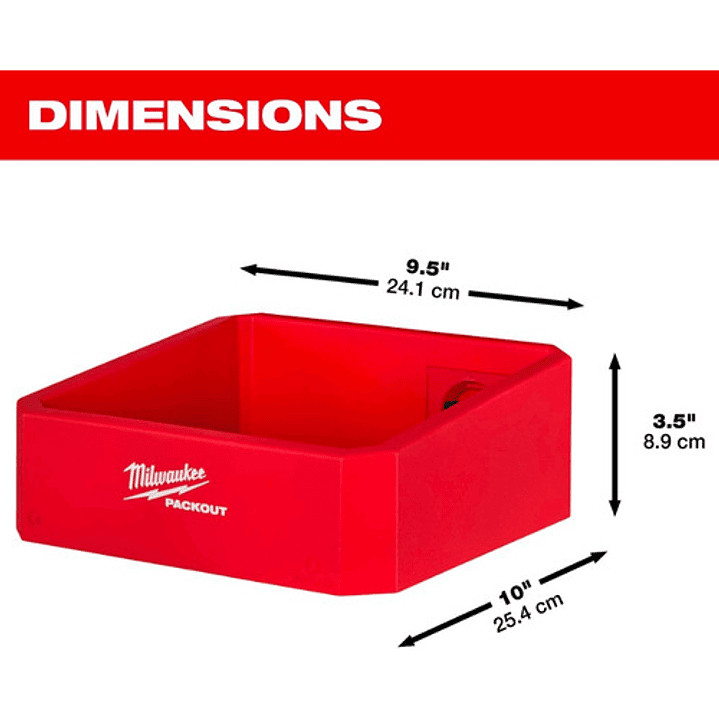 Packout Repisa Compacta Milwaukee 48-22-8347 4