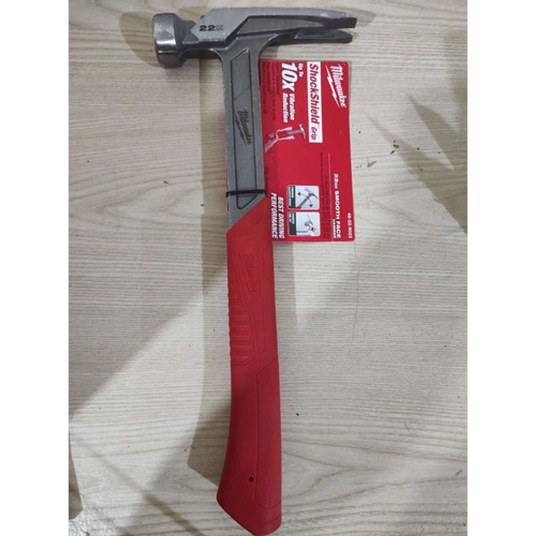 Martillo Para Enmarcar Cara Lisa 22 Oz Milwaukee 48-22-9023 3