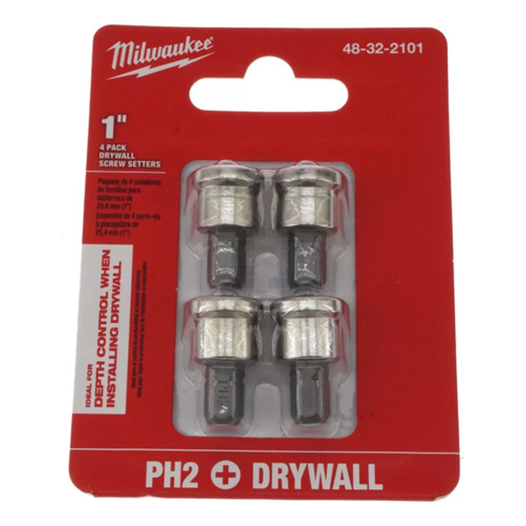 Ajustadores Tornillos Panel De Yeso Milwaukee 48-32-2101 Ph2 2