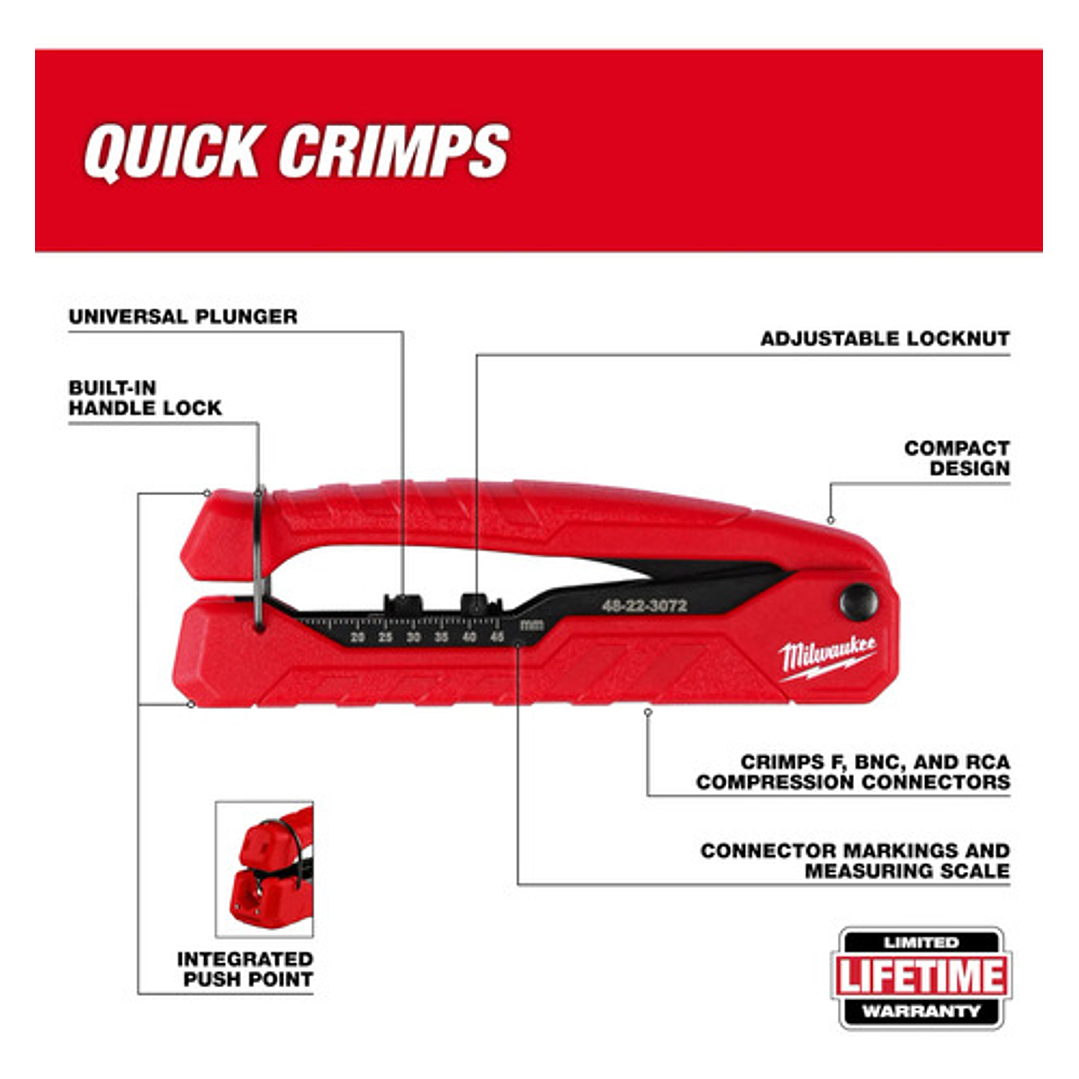 Kit De Instalación Coaxial Milwaukee 48-22-8103 5
