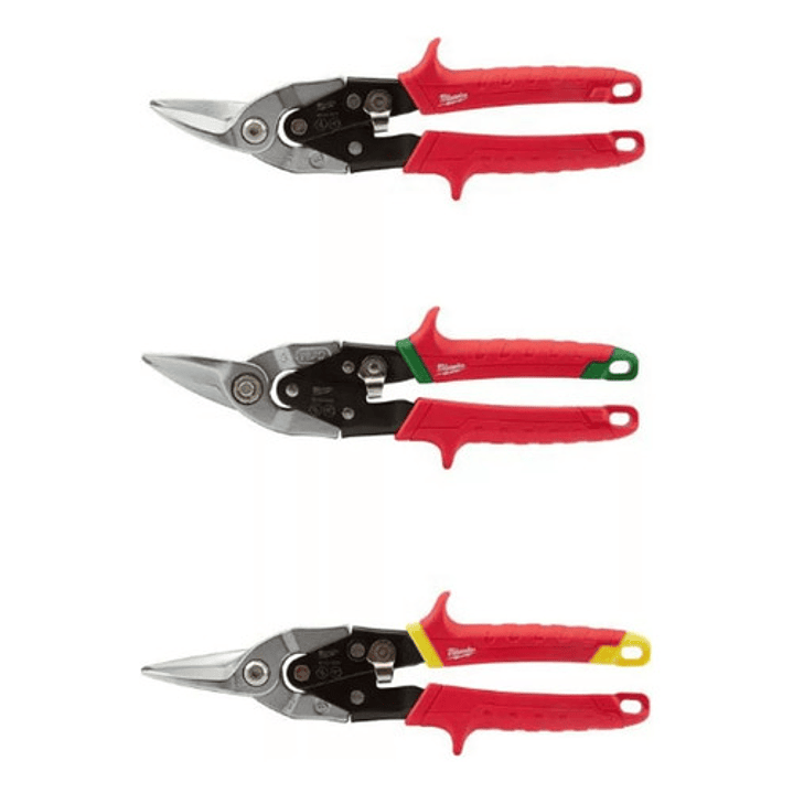 Juego De Tijeras De Aviación 3pcs Milwaukee 48-22-4533 1