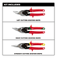 Juego De Tijeras De Aviación 3pcs Milwaukee 48-22-4533 - Miniatura 2