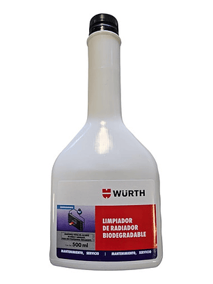 Limpiador De Radiador Y Sistema De Refrigeración Marca Wurth