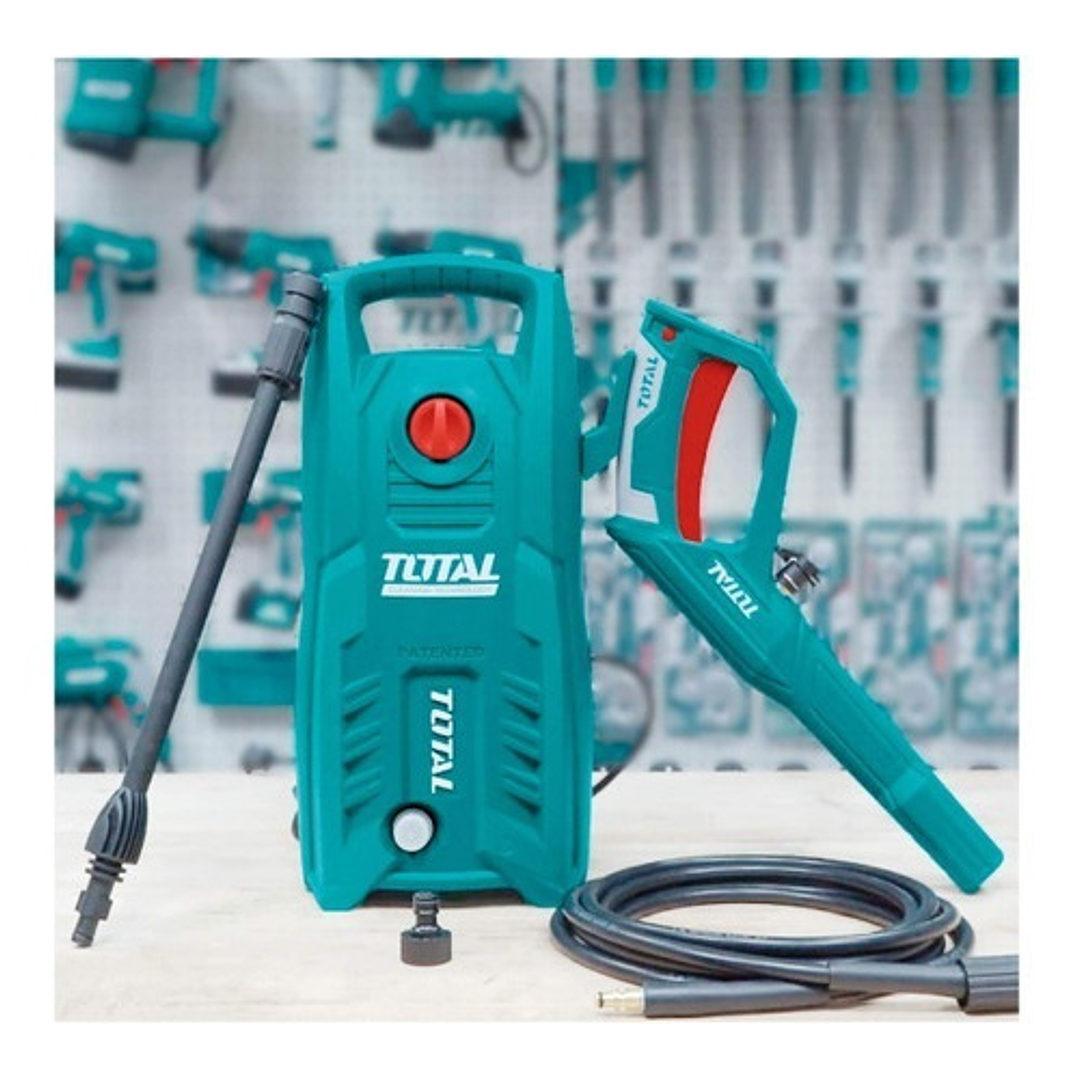Hidrolavadora Profesional 130bar 1400w + Pistola Total Color Turquesa 5