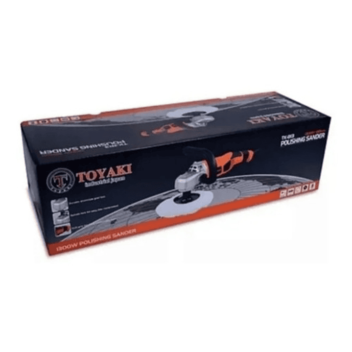 Maquina Pulidora Y Lijadora 180mm De 1.600w Toyaki 2