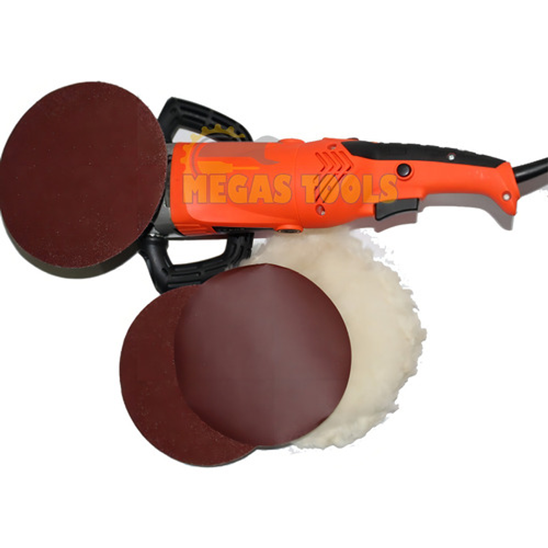Maquina Pulidora Y Lijadora 180mm De 1.600w Toyaki 3