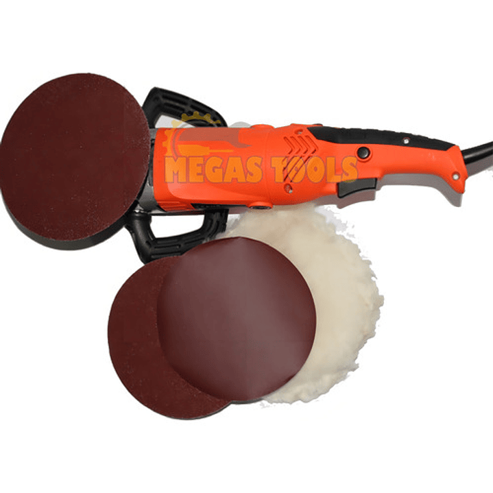 Maquina Pulidora Y Lijadora 180mm De 1.600w Toyaki 3