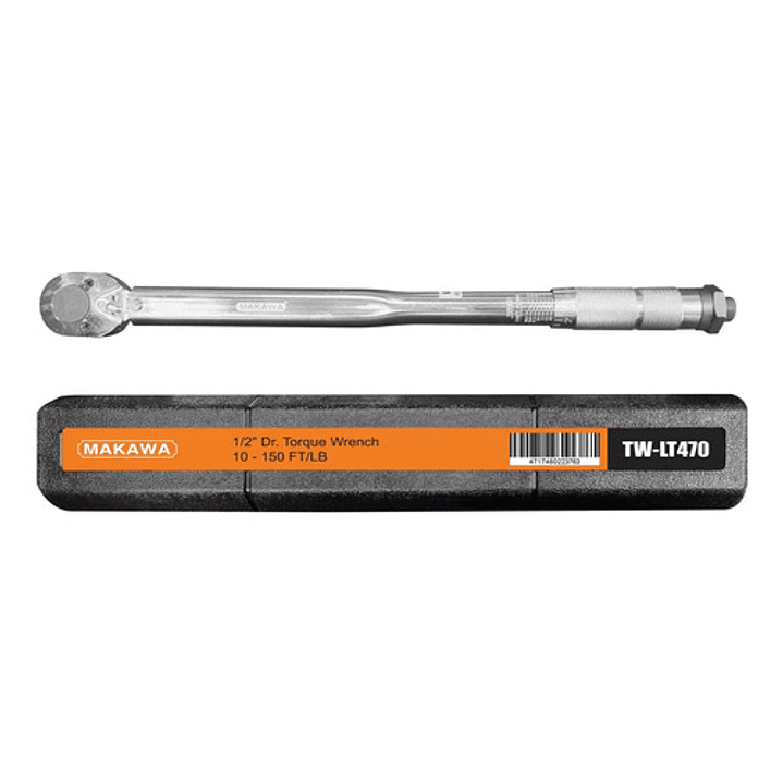 Llave De Torque 1/2 / 10 -150 Ft/lb Makawa Tw-lt470 1