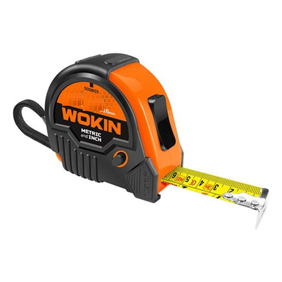 Huincha De Medir 8mt X 25mm Wokin 1