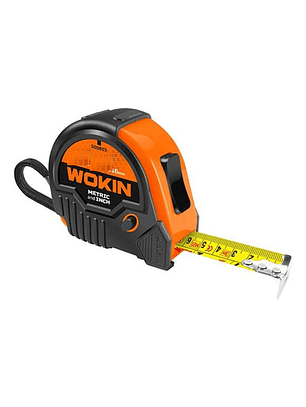 Huincha De Medir 8mt X 25mm Wokin