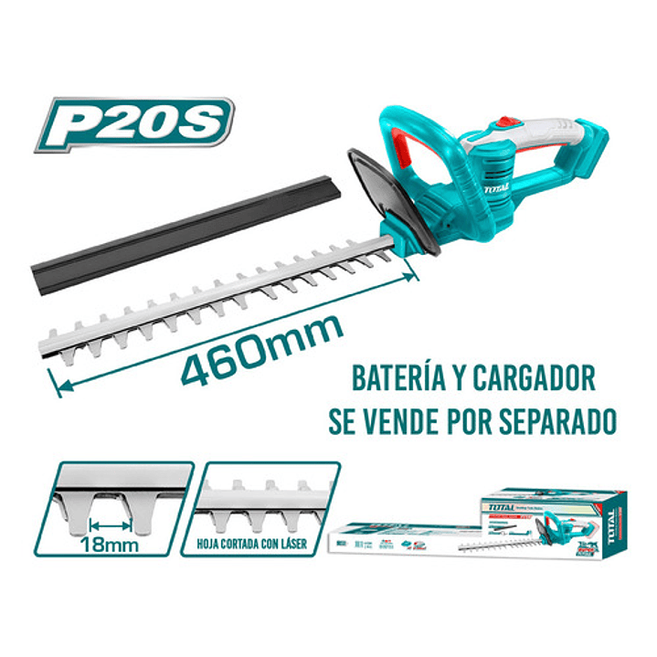 Cortasetos Inalambrica - Total Tools - Thtli20018 2