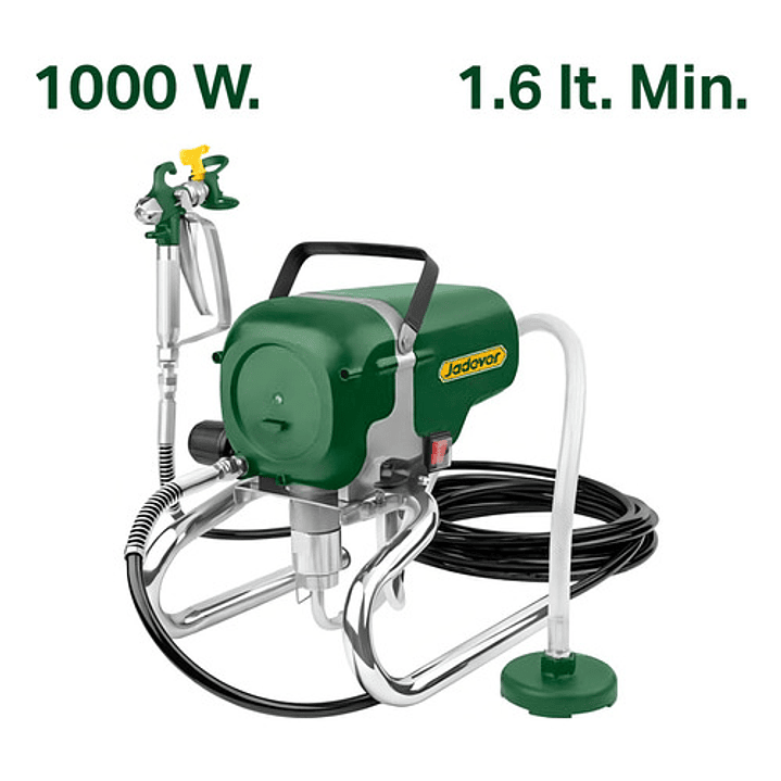 Equipo Para Pintura Airless 1000w 1600ml/min Jadever 1