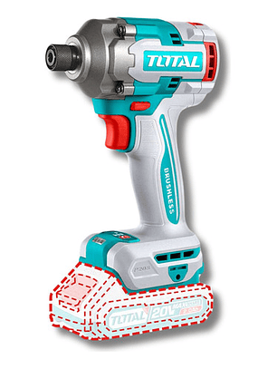 Atornillador De Impacto 285nm 20v Total Color Azul Petróleo