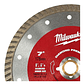 Disco Diamantado Milwaukee 49-93-8018 7 PuLG Color Rojo - Miniatura 2