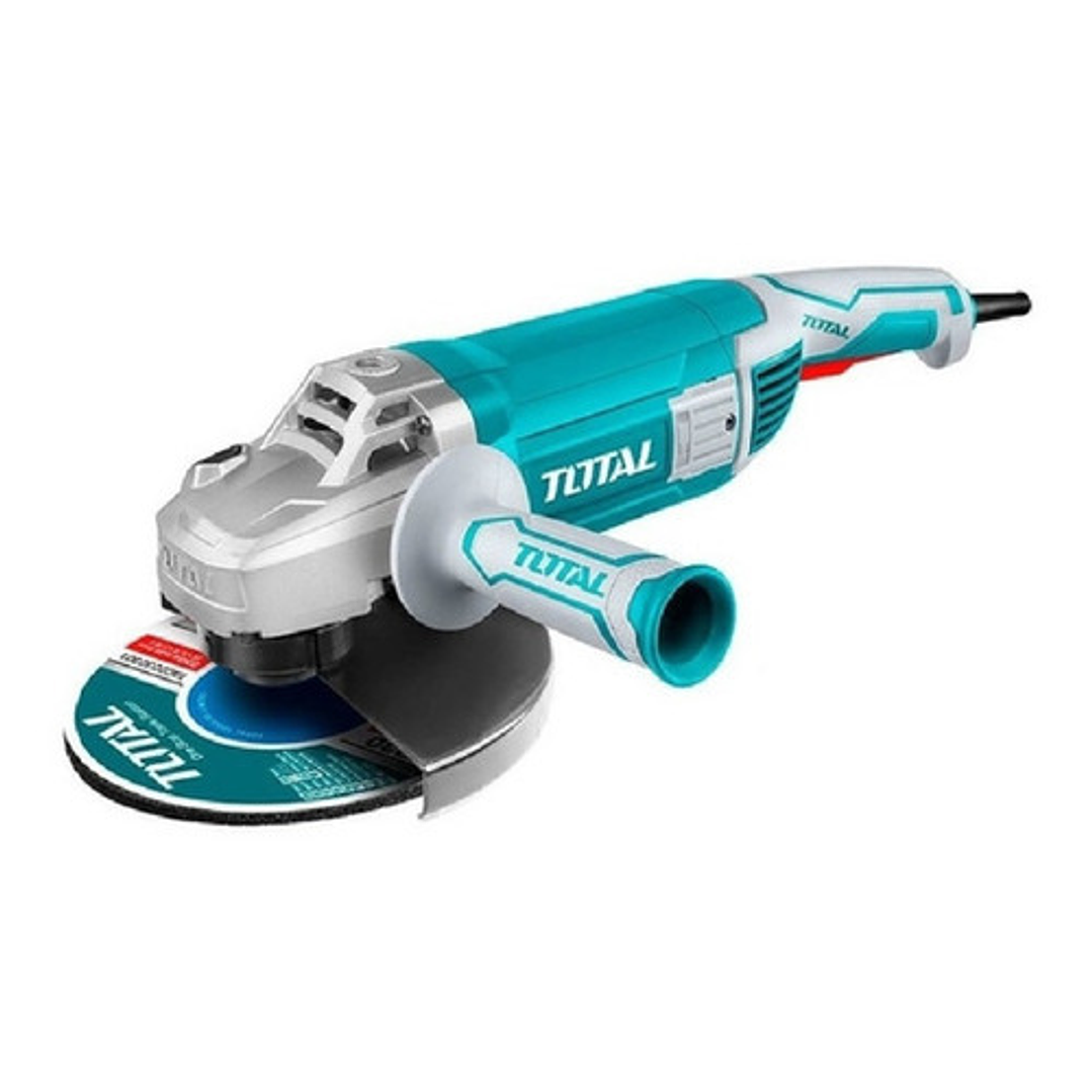 Galletera Esmeril Angular 9 230mm 2400w Total Tg1252306 Color Turquesa Frecuencia 50 Hz/60 Hz 1