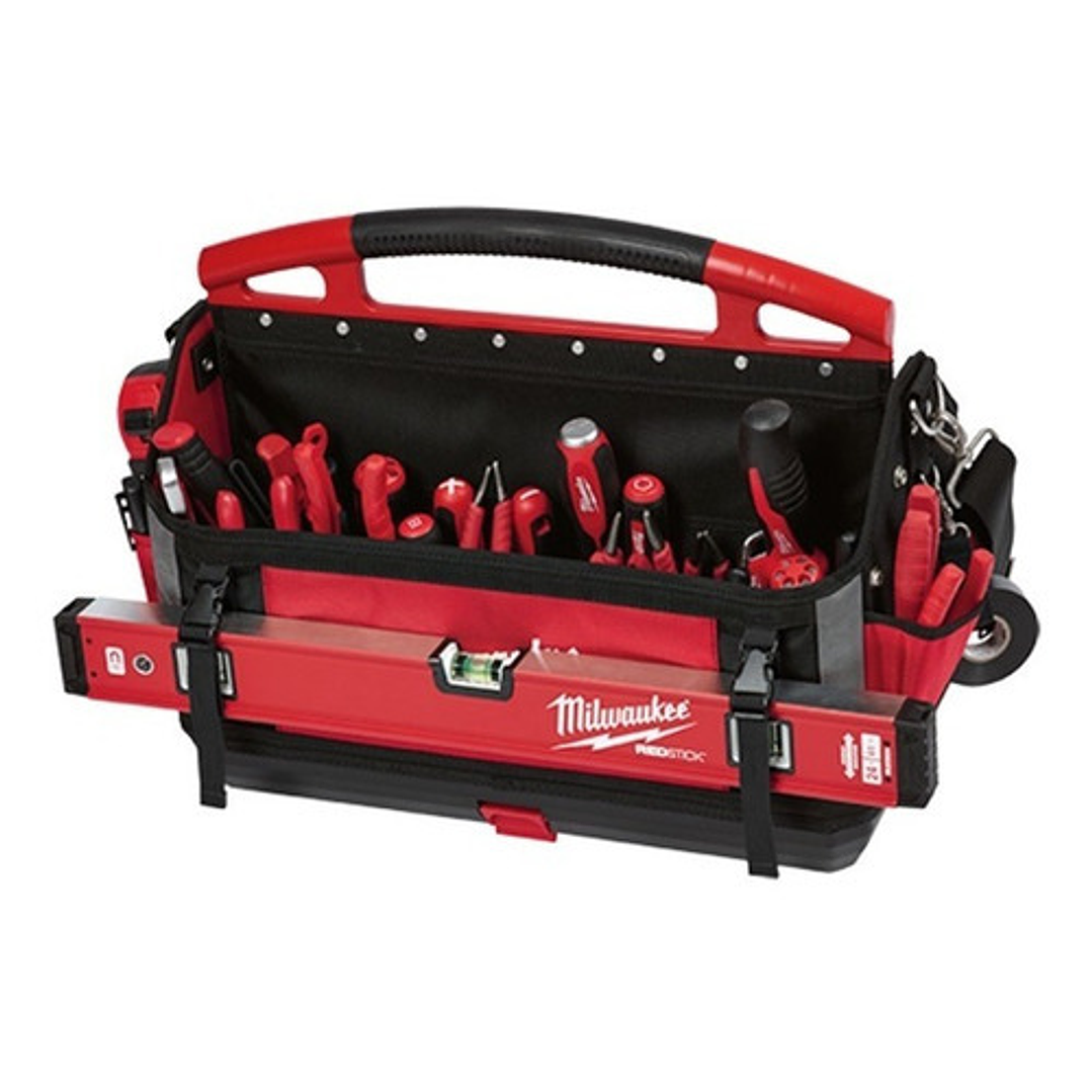 Bolso Porta Herramientas Packout Milwaukee 48-22-8320 Color Rojo 2