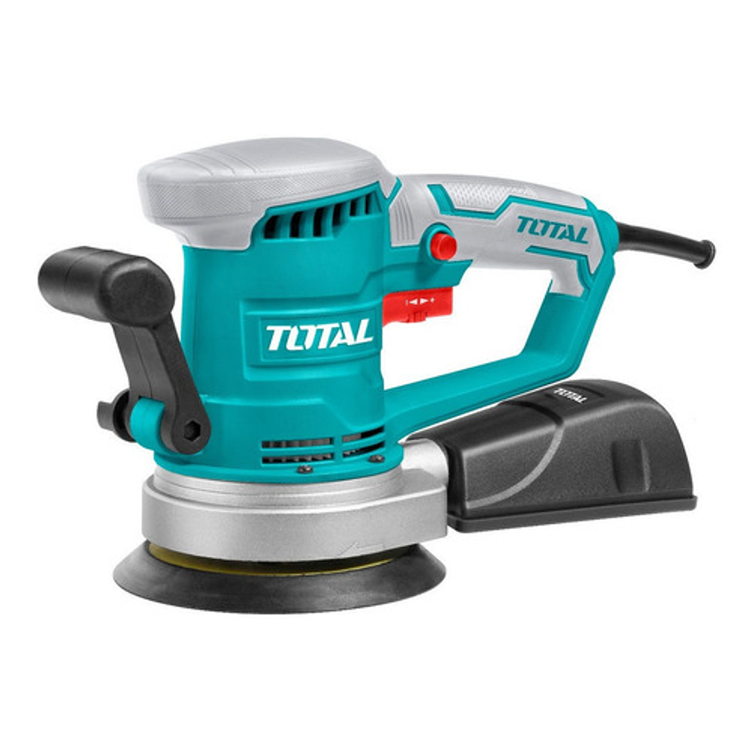 Lijadora Roto Orbital 450w Industrial + 5 Lijas Total Color Turquesa Frecuencia 50 2