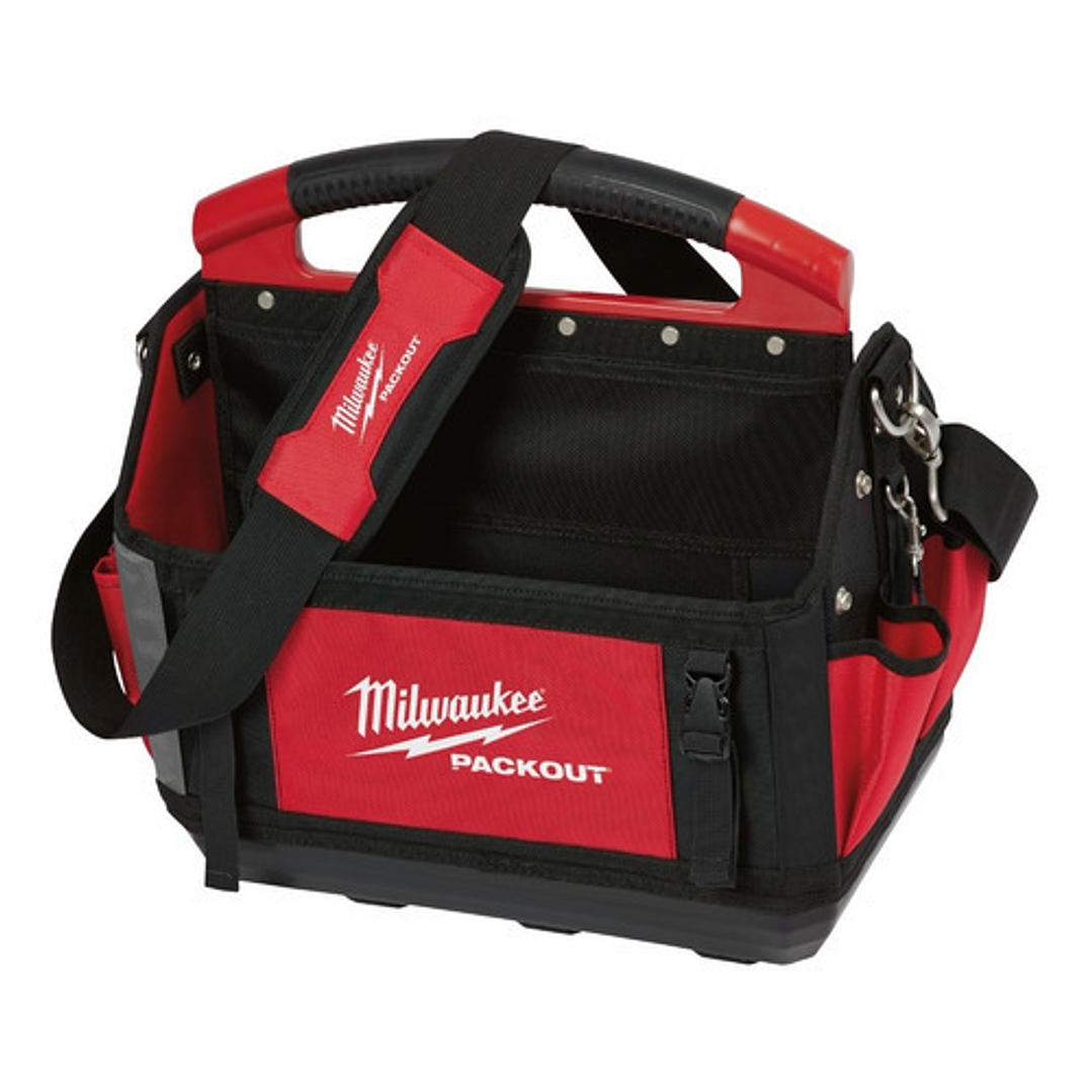 Bolso Packout Abierto 381mm Milwaukee 48-22-8315 Color Rojo 1