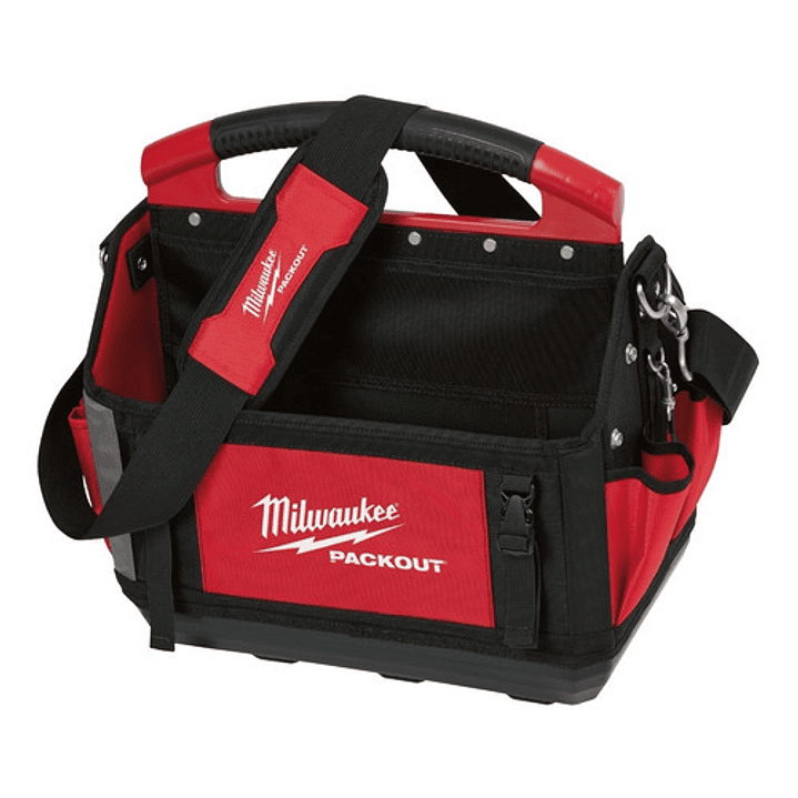 Bolso Packout Abierto 381mm Milwaukee 48-22-8315 Color Rojo 1