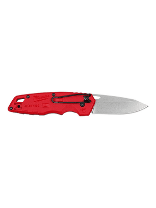 Milwaukee Cuchillo Plegable Fastback Hoja Lisa